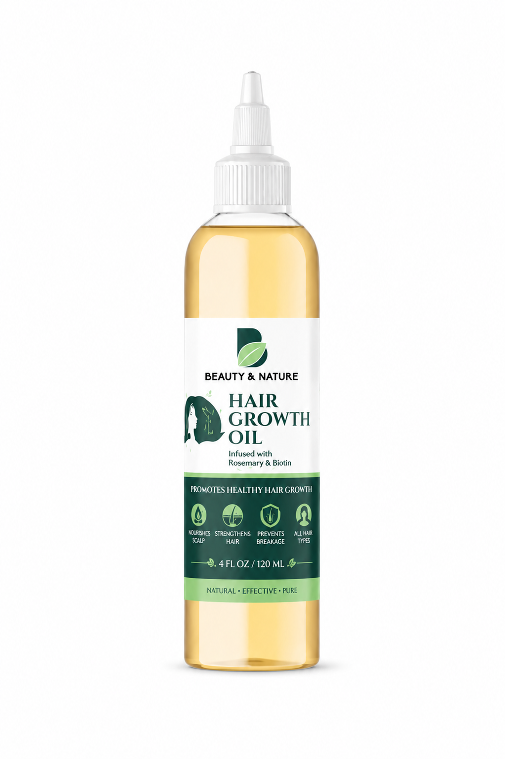 Beauty & Nature Herbal Hair Growth Oil